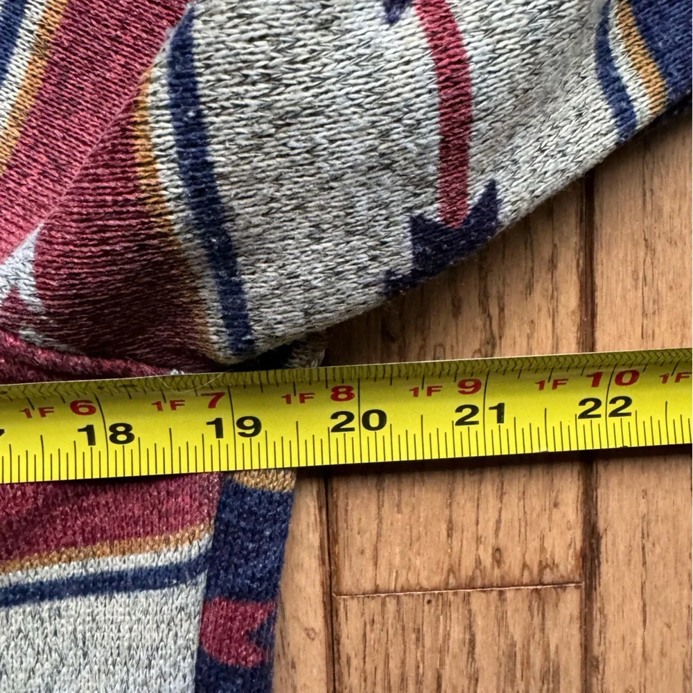 Brooklyn Cloth Mfg. Baja hoodie with Southwest design - Picture 4 of 5